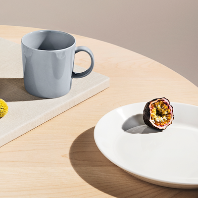 Iittala Teema flad desserttallerken hvid Ø17 cm