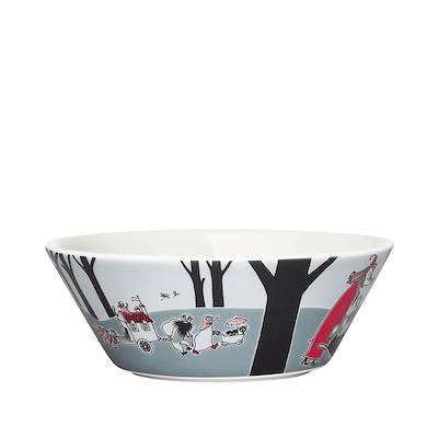 Moomin Arabia Mumi Flytter skål multifarvet 15 cm