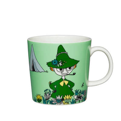 Moomin Arabia Mumrikken krus olivengrøn 30 cl