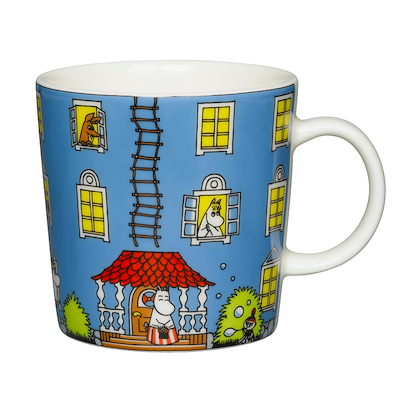 Moomin Arabia Moomin House blåbær 30 cl