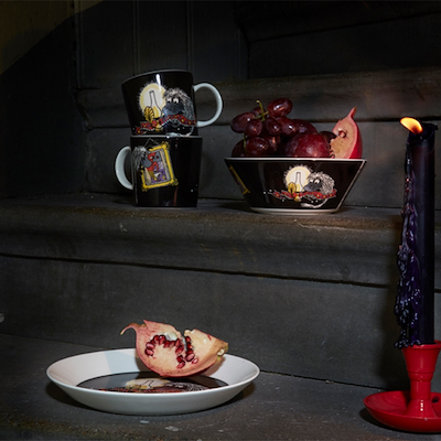 Moomin Arabia Forfaderen skål sort 15 cm