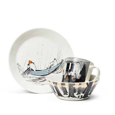 Moomin Arabia Tro Mod Oprindelsen skål 15 cm