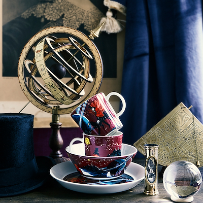 Moomin Arabia tallerken Troldkarl rød 19 cm