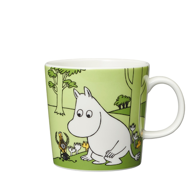 Moomin Arabia krus lysegrøn 30 cl