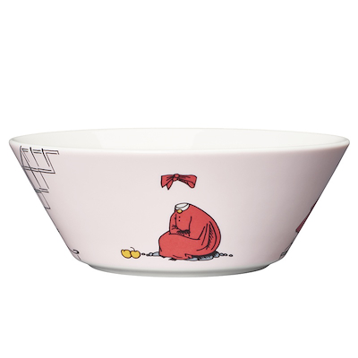 Moomin Arabia Ninni skål rosa 15 cm
