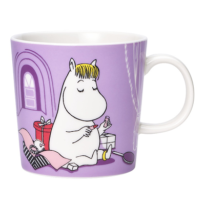Moomin Arabia krus Snorkfrøken lilla 30 cl