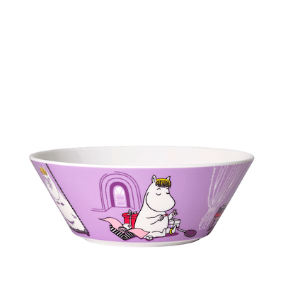 Moomin Arabia skål lilla 15 cm