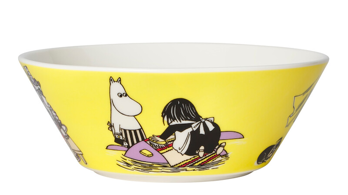 Moomin Arabia Misabel skål gul 15 cm