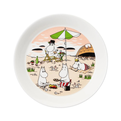 Mumi by Arabia tallerken Sammen 19 cm
