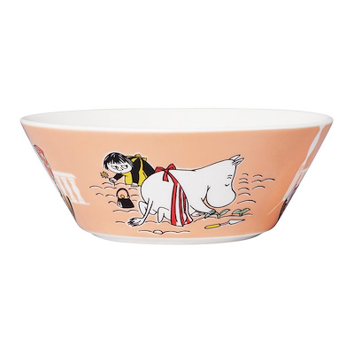 Moomin Arabia skål beige 15 cm
