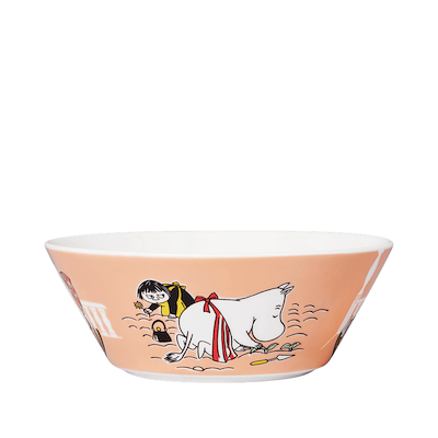 Moomin Arabia skål beige 15 cm