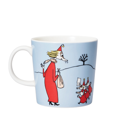 Moomin Arabia Mumi krus Filifjonk lyseblå 30cl