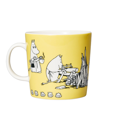 Moomin Arabia Mumi krus gul 40 cl
