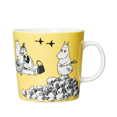 Moomin Arabia krus gul 40 cl