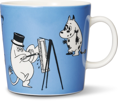 Arabia Moomin krus blå 40 cl