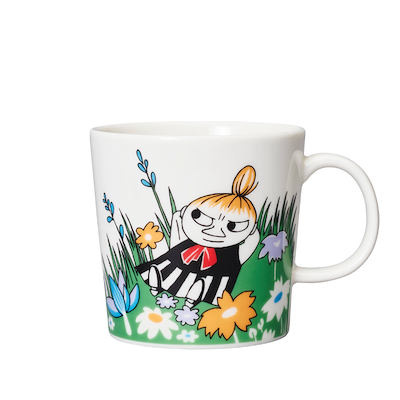 Moomin Arabia krus Lille My på Engen 30 cl