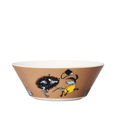 Moomin Arabia Stinky I Aktion skål 15 cm