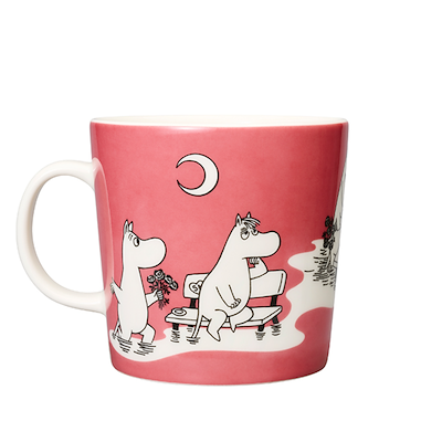 Moomin Arabia Snorkfrøken krus rosa 40 cl