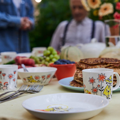 Moomin Arabia Og Rødekors Mumrikken skål multifarvet Ø15 cm