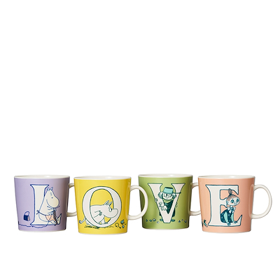 Moomin Arabia alfabet krus L 40 cl