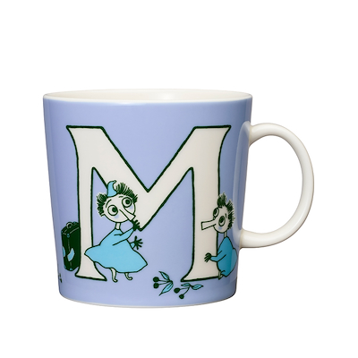 Moomin Arabia alfabet krus M 40 cl