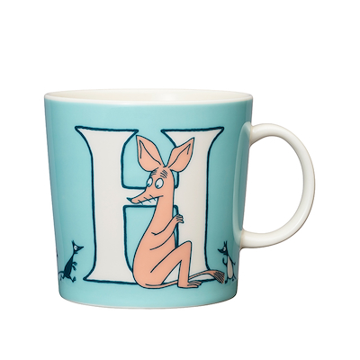Moomin Arabia alfabet krus H 40 cl