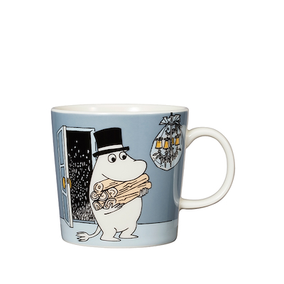 Moomin Arabia Mumifar krus grå 30 cl