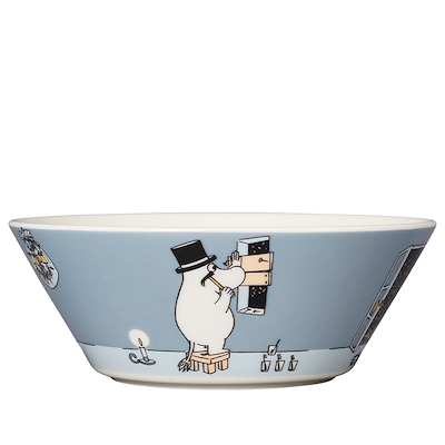 Moomin Arabia Mumifar skål grå 15 cm