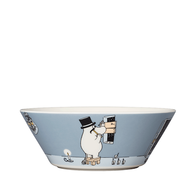 Moomin Arabia Mumifar skål grå 15 cm