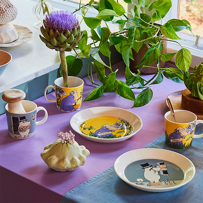 Moomin Arabia krus Hemulen gul 30 cl