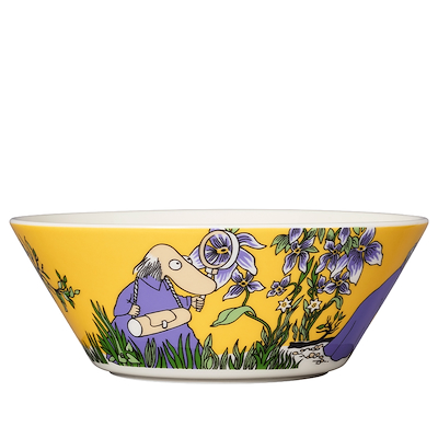 Mumi by Arabia Hemulen skål gul 15 cm