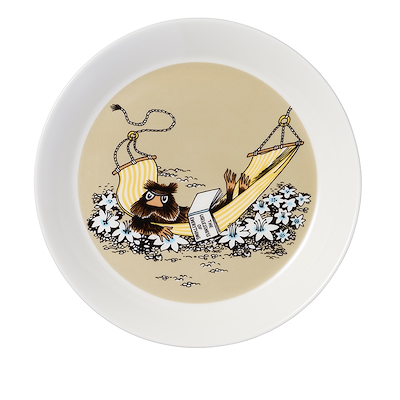 Moomin Arabia tallerken bisamrotte 19 cm