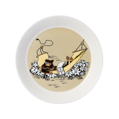 Moomin Arabia tallerken bisamrotte 19 cm