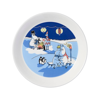 Moomin Arabia 2 delt tallerkensæt 19 cm