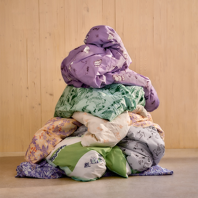 Moomin Arabia Havefest sengetøj 140x200 cm