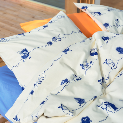 Moomin Arabia sengetøj Stinky 140x210 cm