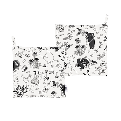 Moomin Arabia grydelapper 2 stk