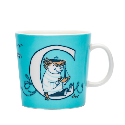 Moomin Arabia alfabet krus C 40 cl