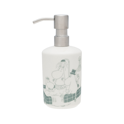 Moomin Arabia Badetid sæbedispenser hvid