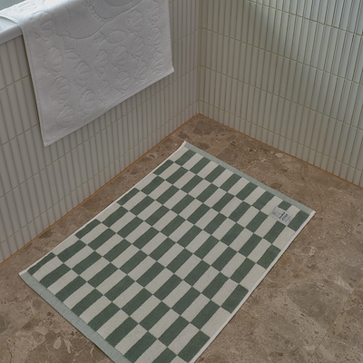 Moomin Arabia bademåtte 50x70 cm skaktern