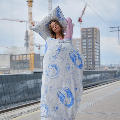 Moomin Arabia Komet sengetøj 140x210 cm