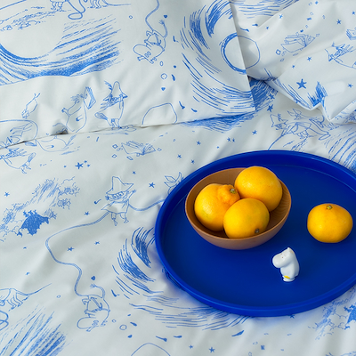 Moomin Arabia Komet sengetøj 140x210 cm