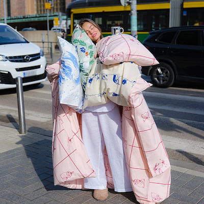 Moomin Arabia sengetøj Lille My 140x200 cm