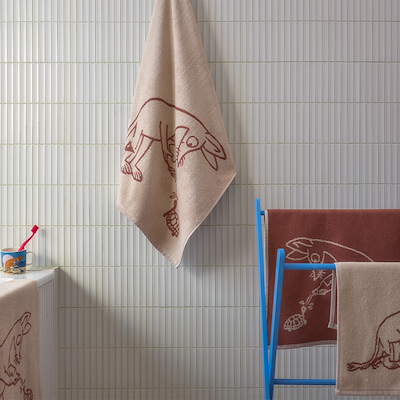 Moomin Arabia håndklæde Sniff 70x140 cm