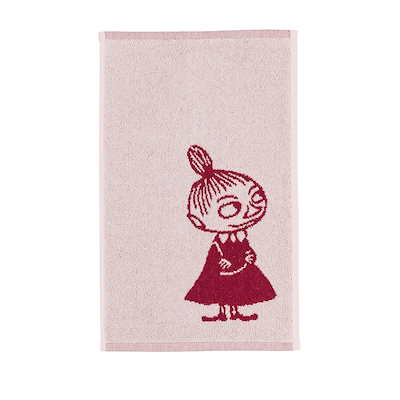 Moomin Arabia håndklæde Lille My 30x50 cm rosa