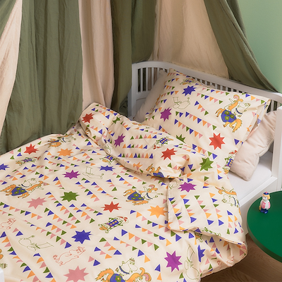 Moomin Arabia Cirkus sengetøj 85x125 cm