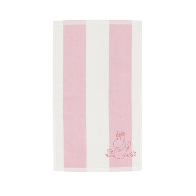 Moomin Arabia håndklæde Snorkfrøken 30x50 cm lyserød