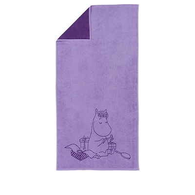 Moomin Arabia håndklæde Snorkfrøken 70x140 cm lilla