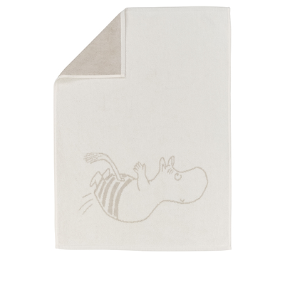 Moomin Arabia håndklæde Mummitrold 50x70 cm grå