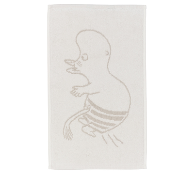 Moomin Arabia håndklæde Mummitrold 30x50 cm beige